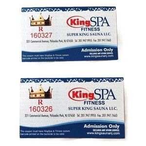 KingSpa Sauna Admission Tickets - 2 for 1 (valid in NJ only)
